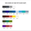 tank top color chart - Cyberpunk UK Store