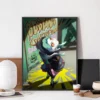 Anime C Cyberpunk E Edgerunners Poster No Framed Kraft Club Bar Paper Vintage Poster Wall Art - Cyberpunk UK Store