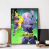 Anime C Cyberpunk E Edgerunners Poster No Framed Kraft Club Bar Paper Vintage Poster Wall Art 12 - Cyberpunk UK Store