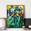 Anime C Cyberpunk E Edgerunners Poster No Framed Kraft Club Bar Paper Vintage Poster Wall Art 13 - Cyberpunk UK Store