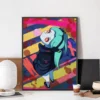 Anime C Cyberpunk E Edgerunners Poster No Framed Kraft Club Bar Paper Vintage Poster Wall Art 6 - Cyberpunk UK Store