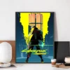 Anime C Cyberpunk E Edgerunners Poster No Framed Kraft Club Bar Paper Vintage Poster Wall Art 7 - Cyberpunk UK Store