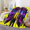 Game Cyberpunk Blanket Flannel Blanket Super Soft Fleece Throw Blankets Lightweight Warm Blanket for Couch Sofa 8 - Cyberpunk UK Store