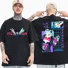 Japanese Anime Lucy Cyberpunk Edgerunners T shirts Men Women Summer Short Sleeves Cozy Oversized Harajuku Streetwear - Cyberpunk UK Store