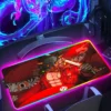 RGB Rubber Mouse Pad Anime Cyberpunk Cool LED Light Gaming Non slip Table Mat Keyboard Accessories 8 - Cyberpunk UK Store