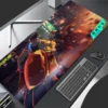Razer Cyberpunk 2077 Large Gaming Mouse Pad Floral Mousepad Gamer 900x400 Rubber Keyboard Mats Desk Mat - Cyberpunk UK Store