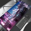 Razer Cyberpunk 2077 Large Gaming Mouse Pad Floral Mousepad Gamer 900x400 Rubber Keyboard Mats Desk Mat 8 - Cyberpunk UK Store
