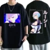 Summer Mens T shirt Anime Lucy Cyberpunk T shirts Harajuku Punk Tee Shirt Men Women s.jpg 640x640 - Cyberpunk UK Store