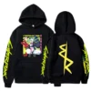 Winter Hoodies Anime Cyberpunk Edgerunners Rebecca Hoodie - Cyberpunk UK Store