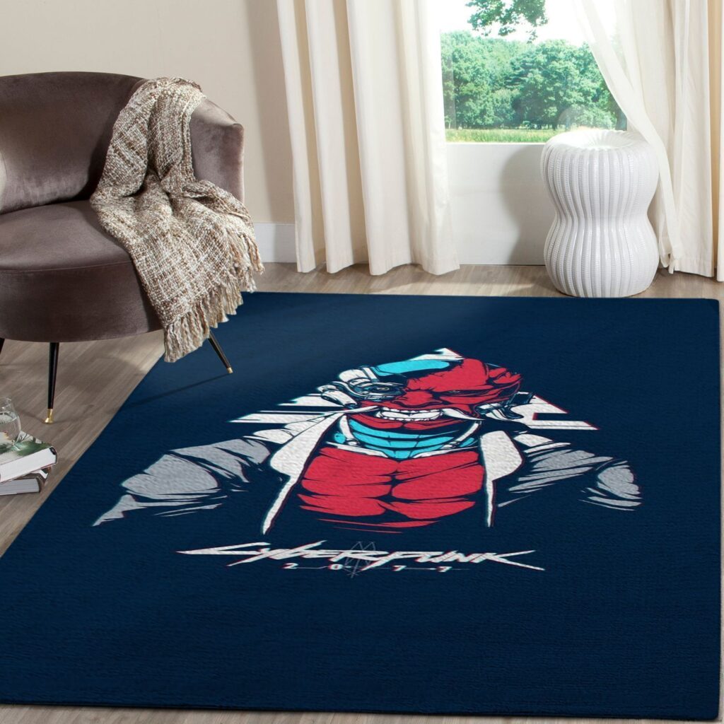 Cyberpunk 2077 Classic Printed Non-slip Home Decoration Rug