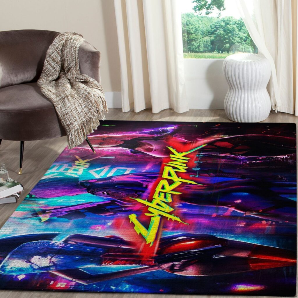 Cyberpunk 2077 Classic Printed Anti-skid Rug