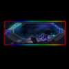 cyberpunk girl in space design rgb mousepad - Cyberpunk UK Store