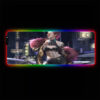 cyberpunk style girl rgb gamer mouse pad xl size pc gaming computer desk mat for mouse and keyboard xxl mousepad - Cyberpunk UK Store